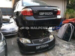 TOYOTA VIOS NCP42 FRONT CUT AND REAR CUT
