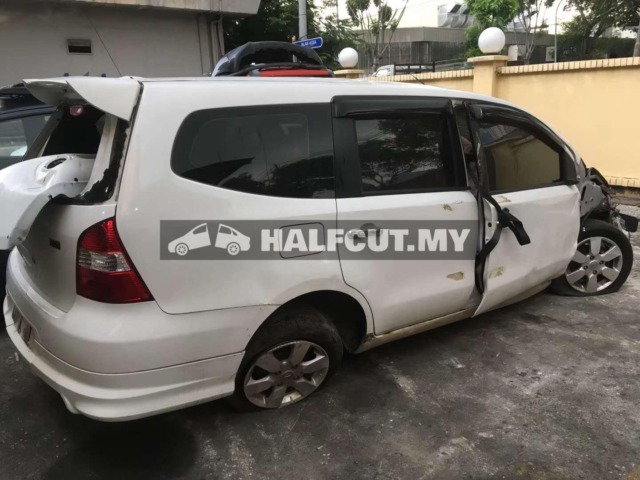 NISSAN GRAND LIVINA IMPUL FRONT AND REAR HALFCUT HALF CUT ENGINE