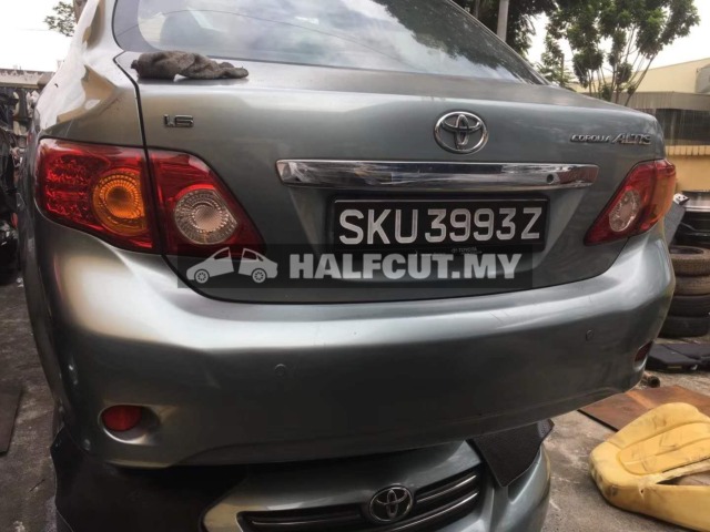 TOYOTA ALTIS 08YR 1.6CC 3ZZ FRONT AND REAR HALFCUT HALF CUT