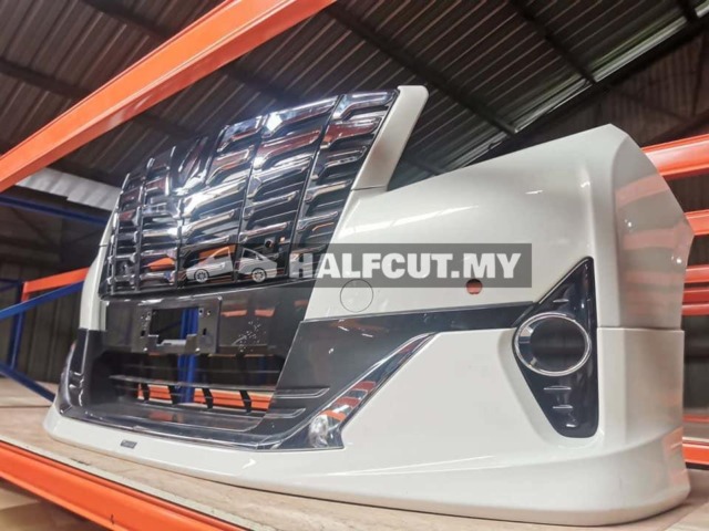 TOYOTA ALPHARD VELLFIREAGH30 FRONT BUMPER ORI MODELLISTA