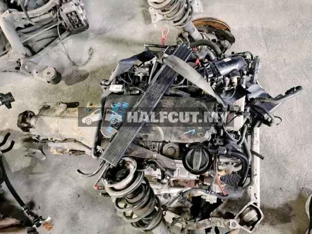 MERCEDES BENZ W205 651 924 DIESEL TURBO ENGINE SET SUSPENSION FRONT REAR COMPLETE SET ECU ABS PUMP STEERING RACK