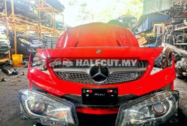 MERCEDES BENZ CLA250 W117 NOSE BONNNET FENDER HALFCUT HALF CUT