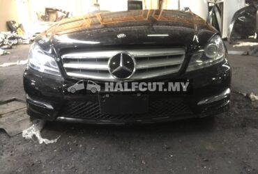 MERCEDES BENZ W204 C180 CGI AMG WAGON FRONT NOSE HALFCUT HALF CUT