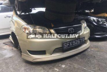 TOYOTA VIOS NCP42 HALFCUT FRONT CUT AND REAR CUT HALF CUT