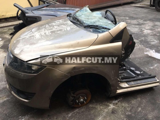 PROTON PREVE 1.6CC MANUAL 5SPEED S4PH FRONT HALFCUT HALF CUT GEARBOX GEARBOX BUMPER
