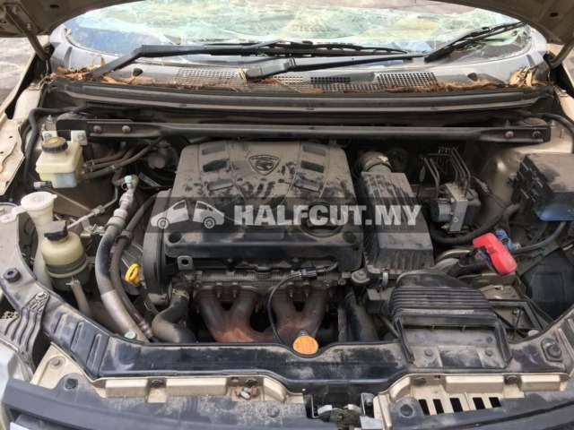 PROTON PREVE 1.6CC MANUAL 5SPEED S4PH FRONT HALFCUT HALF CUT GEARBOX GEARBOX BUMPER