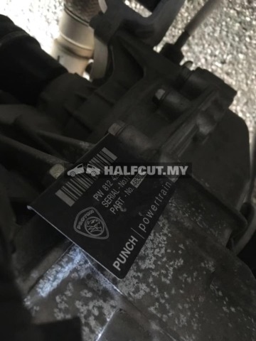 PROTON PREVE 1.6CC NA AUTO FRONT AND REAR HALFCUT HALF CUT BUMPER