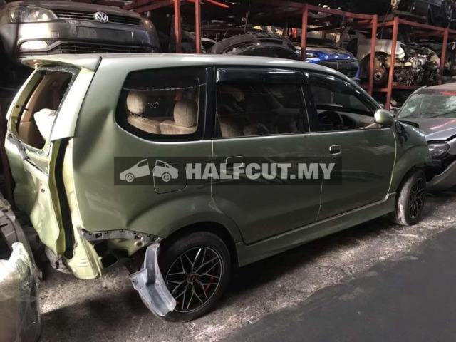 TOYOTA AVANZA 1.5CC AUTO FRONT CUT AND REAR CUT