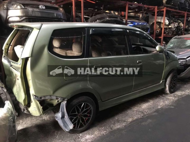 TOYOTA AVANZA 1.5CC AUTO FRONT AND REAR HALFCUT HALF CUT