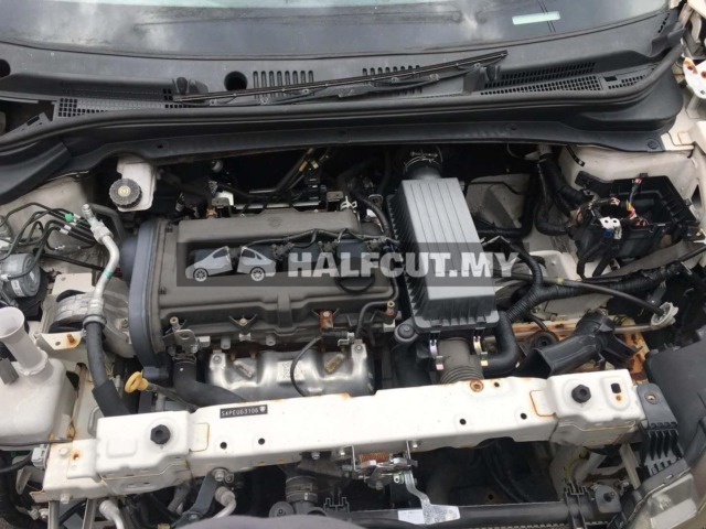 PROTON IRIZ 1.3CC AT S4PE BLACK TRAP FRONT AND REAR HALFCUT HALF CUT
