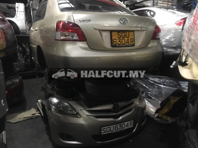 TOYOTA VIOS NCP93 AUTO FRONT AND REAR HALFCUT HALF CUT