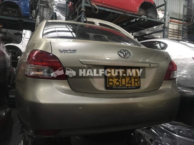 TOYOTA VIOS NCP93 AUTO FRONT AND REAR HALFCUT HALF CUT