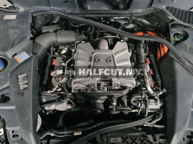 PORSCHE CAYENNE 958 HYBRID CKD ENGINE PDK GEARBOX GEAR BOX HALFCUT HALF CUT