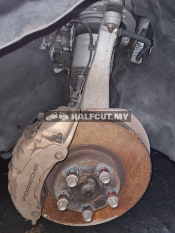 PORSCHE CAYENNE 958 HYBRID CKD ENGINE PDK GEARBOX GEAR BOX HALFCUT HALF CUT