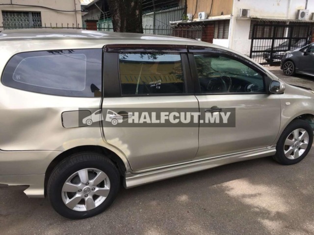 NISSAN GRAND LIVINA 1.8CC AUTO FRONT AND REAR HALFCUT HALF CUT