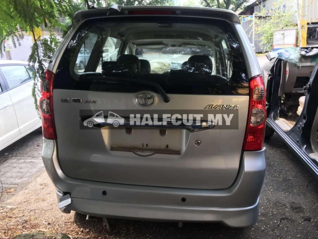 TOYOTA AVANZA 1.5CC AUTO ABS FRONT AND REAR HALFCUT HALF CUT