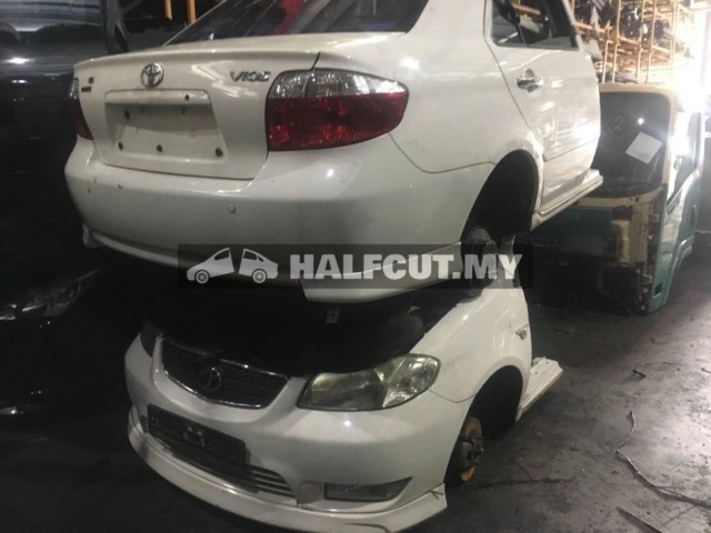 TOYOTA VIOS NCP42 FRONT AND REAR HALFCUT HALF CUT