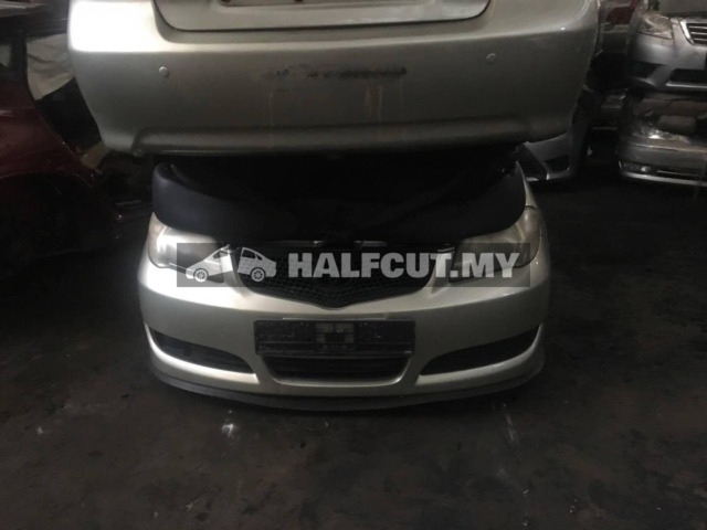 TOYOTA VIOS NCP42 FRONT AND REAR HALFCUT HALF CUT