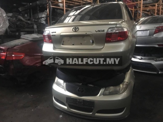 TOYOTA VIOS NCP42 FRONT AND REAR HALFCUT HALF CUT