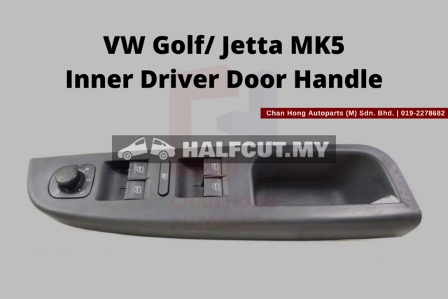 Volkswagen VW Golf Jetta MK5 Inner Driver Door Handle - Halfcut
