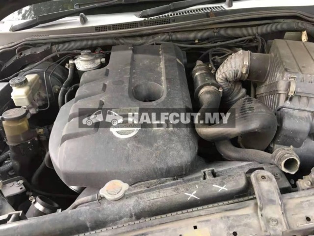 NISSAN NAVARA D40 2.5 AUTO 4WD FRONT AND REAR HALFCUT HALF CUT