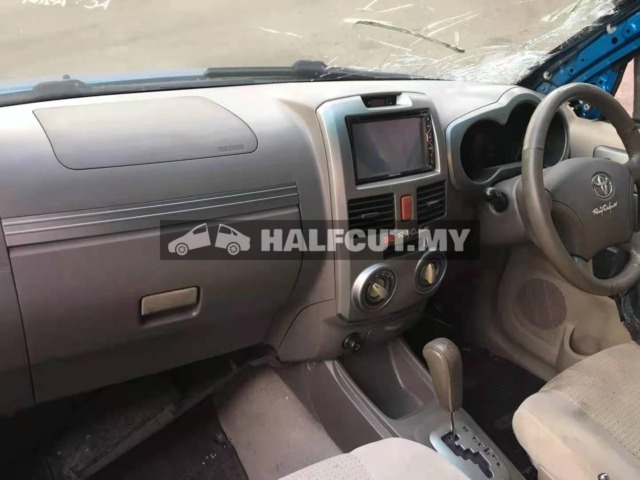 TOYOTA RUSH FRONT AND REAR HALFCUT HALF CUT