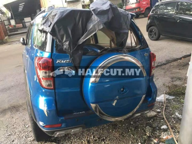 TOYOTA RUSH FRONT AND REAR HALFCUT HALF CUT