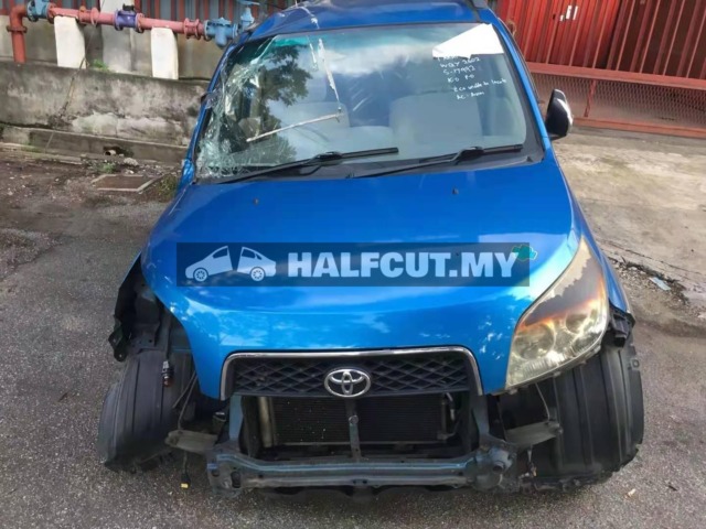 TOYOTA RUSH FRONT AND REAR HALFCUT HALF CUT