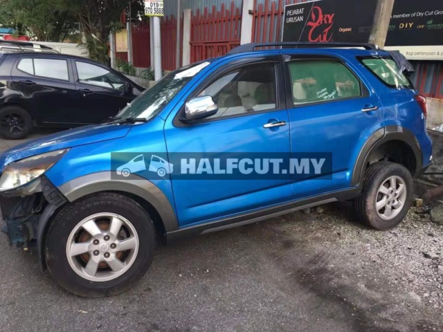 TOYOTA RUSH FRONT AND REAR HALFCUT HALF CUT