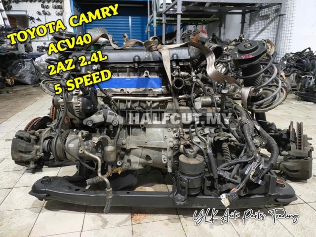 TOYOTA CAMRY 2AZ 2.4L 5 SPEED ENGINE SET