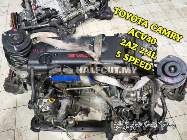 TOYOTA CAMRY 2AZ 2.4L 5 SPEED ENGINE SET