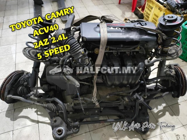 TOYOTA CAMRY 2AZ 2.4L 5 SPEED ENGINE SET