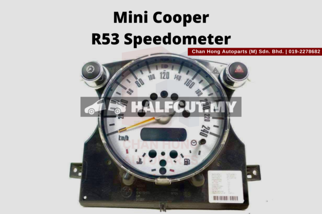 Mini Cooper R53 Speedometer - Halfcut Malaysia Kuala Lumpur Selangor ...