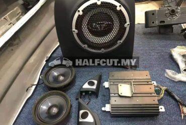 MITSUBISHI LANCER GT CAR AMPLIFIERS SET ROCKFORD FOSGATE