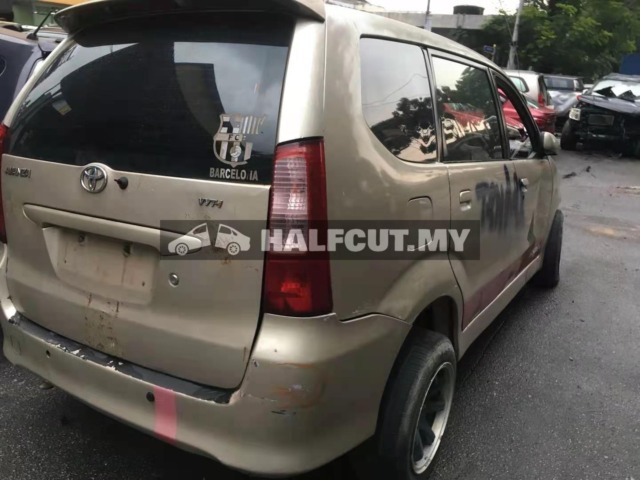 TOYOTA AVANZA 1.3CC MANUAL FRONT AND REAR HALFCUT HALF CUT