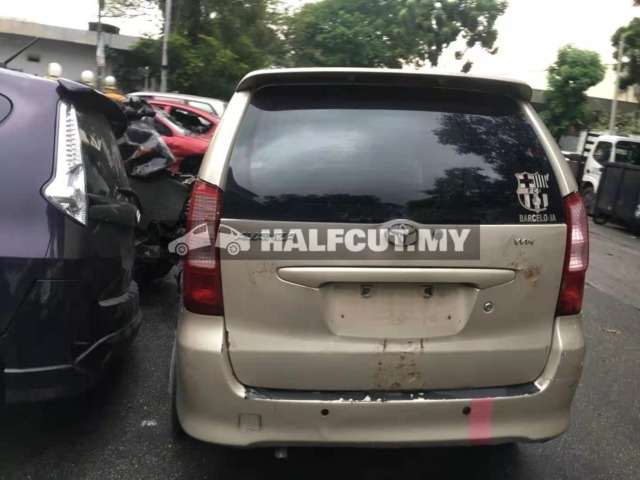 TOYOTA AVANZA 1.3CC MANUAL FRONT AND REAR HALFCUT HALF CUT