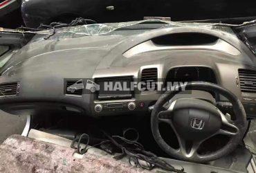 HONDA CIVIC SNB FULL SET BLACK COLOUR SEAT COVER AND DASH BOARD