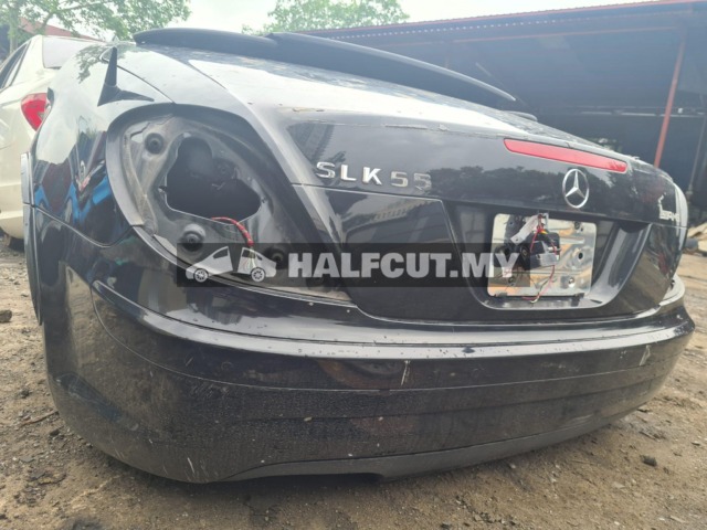 MERCEDES BENZ SLK W171 REAR COMPLETE HALFCUT HALF CUT