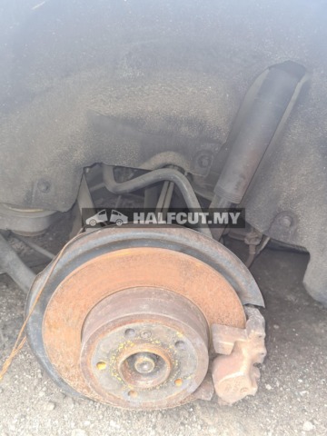 MERCEDES BENZ SLK W171 REAR COMPLETE HALFCUT HALF CUT