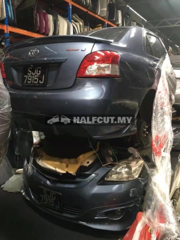 TOYOTA VIOS 1NZ AUTO FRONT AND REAR HALFCUT HALF CUT