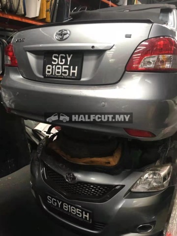 TOYOTA VIOS 1NZ AUTO FRONT AND REAR HALFCUT HALF CUT