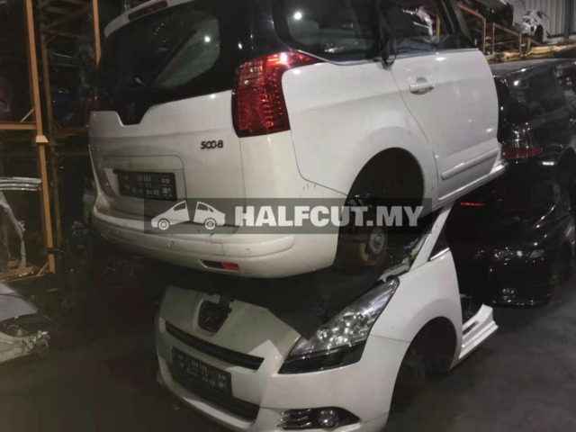 PEUGEOT 5008 1.6CC AUTO TURBO 6 SPEED FRONT AND REAR HALFCUT HALF CUT