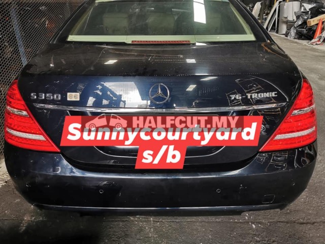 MERCEDES BENZ W221 350 FACELIFT HALFCUT HALF CUT