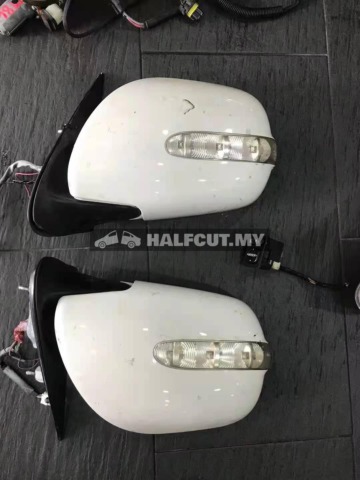 TOYOTA HIACE KDH200 SIDE MIRROR SET AUTO FLI[ HAVE LAMP 7 WAYAR