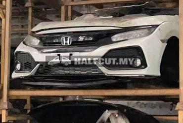 HONDA CIVIC TEA 1.5 TURBO NOSE BONNET FENDER HALFCUT HALF CUT