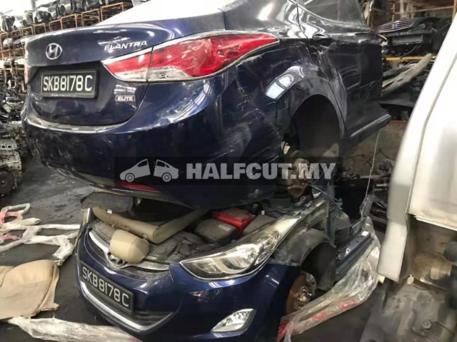 HYUNDAI ELENTRA 1.6CC G4FC FRONT AND REAR HALFCUT HALF CUT