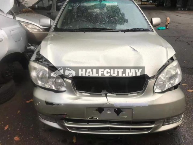 TOYOTA ALTIS 09YR 1ZZ AUTO FRONT AND REAR HALFCUT HALF CUT