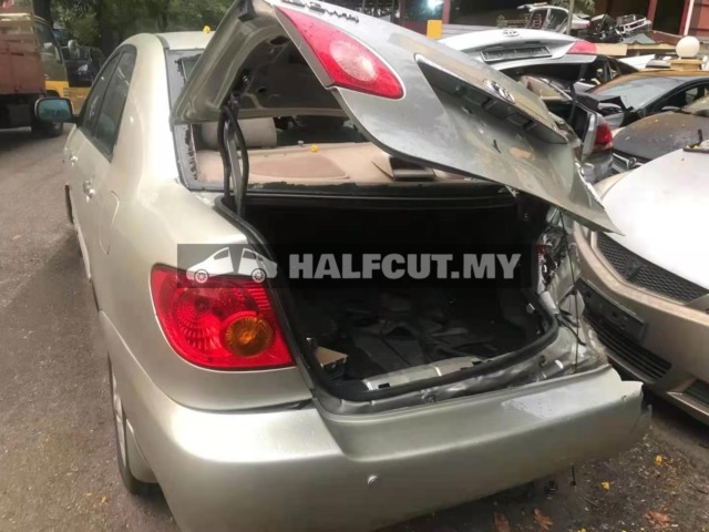 TOYOTA ALTIS 09YR 1ZZ AUTO FRONT AND REAR HALFCUT HALF CUT