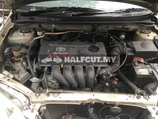 TOYOTA ALTIS 09YR 1ZZ AUTO FRONT AND REAR HALFCUT HALF CUT