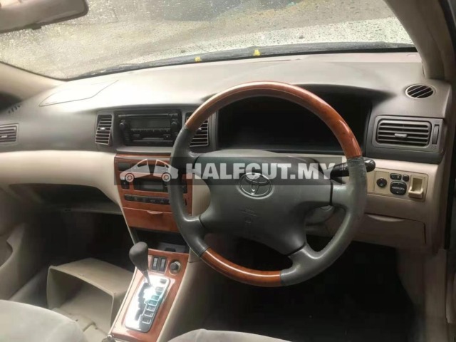 TOYOTA ALTIS 09YR 1ZZ AUTO FRONT AND REAR HALFCUT HALF CUT